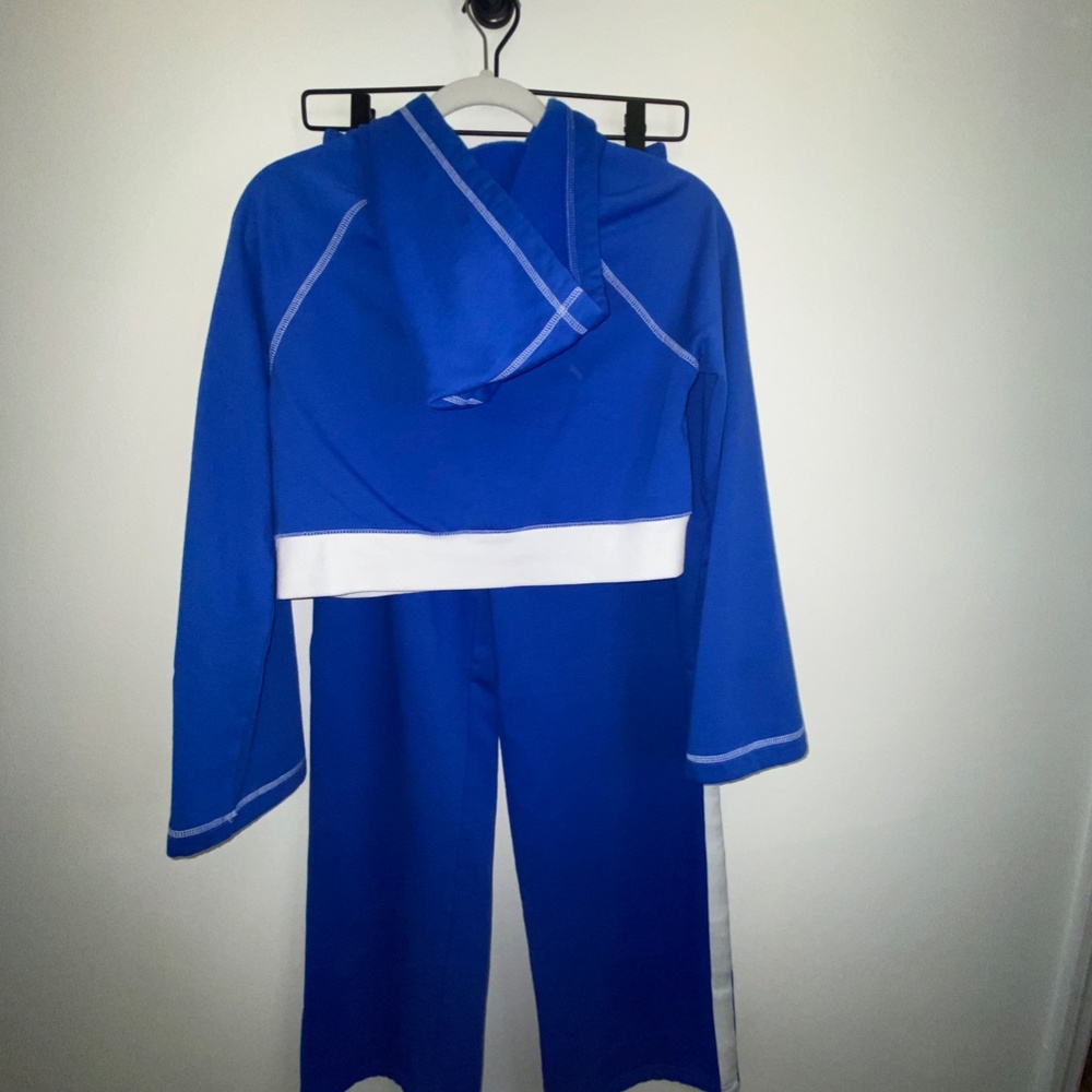 Y2K Juicy Knit tracksuit in Blue with white - Picture 4 of 13